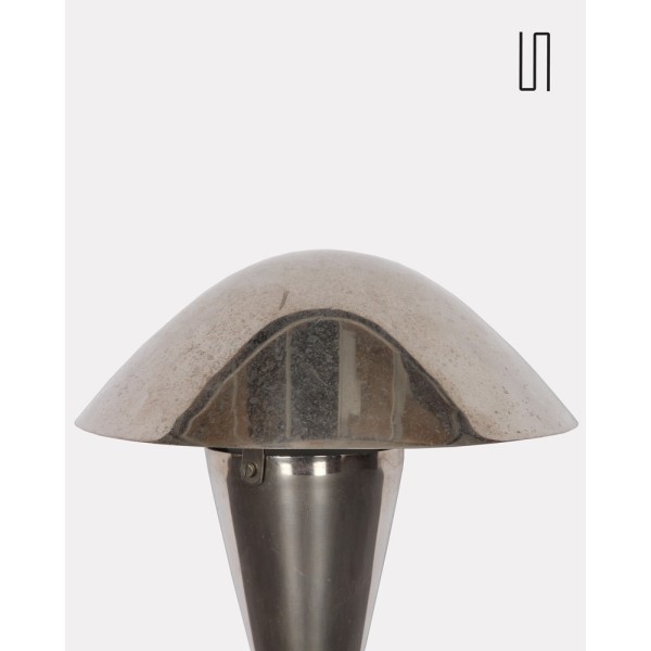 Petite lampe à poser en métal, design tchèque, 1940 - Design d'Europe de l'Est
