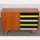 Vintage oak chest of drawers by Jiri Jiroutek, model U-458, 1960s - 