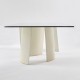 Table Ellipse Pise par Yves de la Tour d'Auvergne, 1994 - 