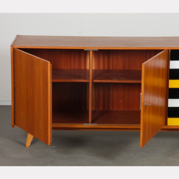 Oak sideboard by Jiri Jiroutek, model U-460, 1960s - 