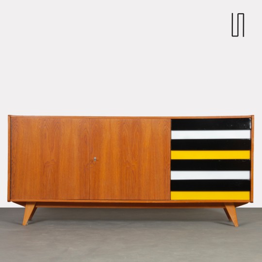 Enfilade en chêne par Jiri Jiroutek, modèle U-460, 1960 - 