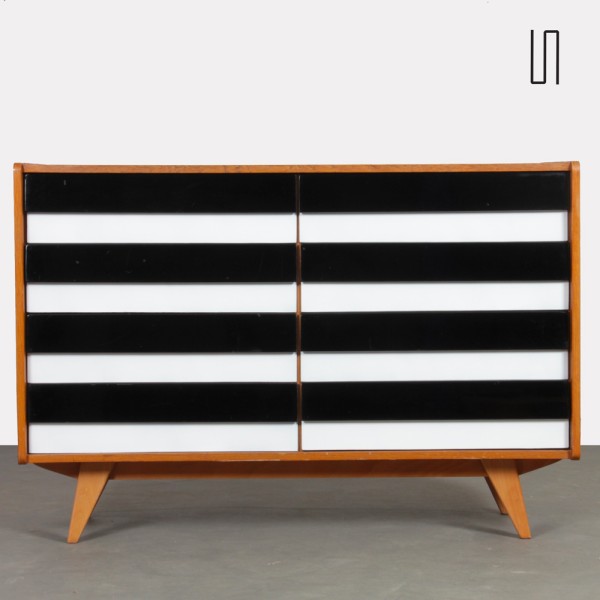 Vintage chest of drawers by Jiri Jiroutek, model U-453 from the 1960s - Eastern Europe design