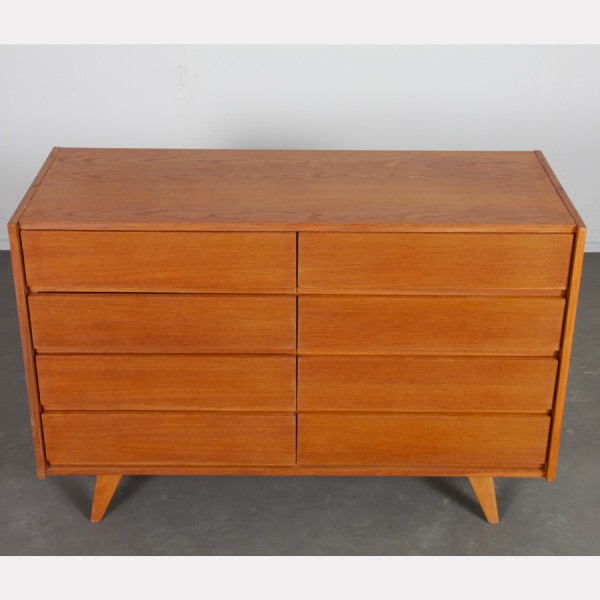 Wooden chest of drawers by Jiri Jiroutek, model U-453, circa 1960 - Eastern Europe design