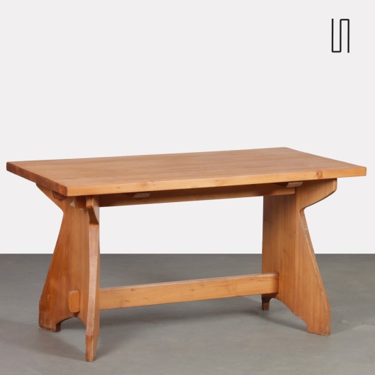 Table de repas par Jacob Kielland-Brandt pour I. Christiansen, 1960 - Design Scandinave