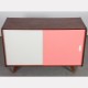 Vintage dark oak chest by Jiri Jiroutek, model U-452, 1960s - Eastern Europe design