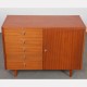 Vintage wooden chest of drawers, Czech production, 1960s - 