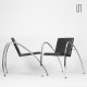 Pair of Moreno Marini armchairs by Nemo, 1982 - 