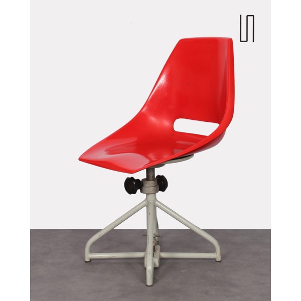 Chaise de bureau par Miroslav Navratil pour Vertex, 1960 - Design d'Europe de l'Est