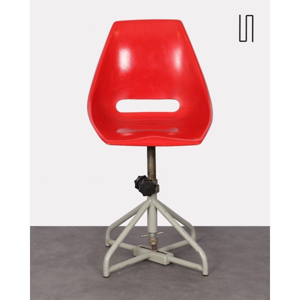Chaise de bureau par Miroslav Navratil pour Vertex, 1960 - Design d'Europe de l'Est