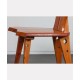 Suite of 3 chairs, Czech design, circa 1970 - 