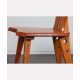Suite de 3 de chaises, fabrication tchèque, circa 1970 - 