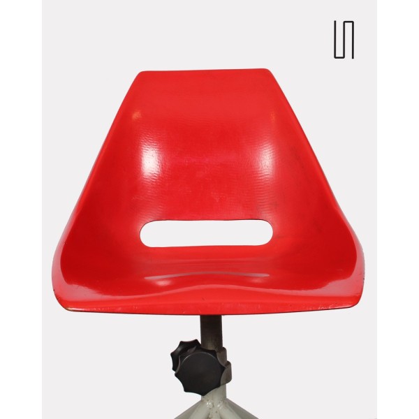 Office chair by Miroslav Navratil for Vertex, 1960 - Eastern Europe design