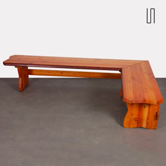 Corner bench, Czech production, circa 1970 - 