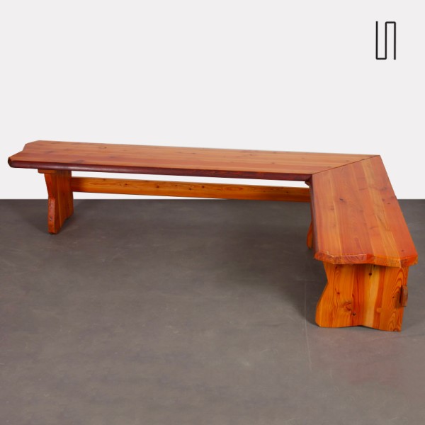 Corner bench, Czech production, circa 1970 - 