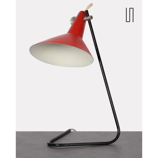 Metal lamp for Kovona, vintage Czech design, 1960