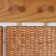 Rattan coat rack published by Uluv in the 1960s - 