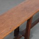 Large wooden bench from the 1950s - 