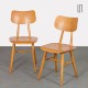 Pair of 2 wooden chairs produced by Ton, 1960s - Eastern Europe design