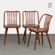 Ensemble de 3 chaises vintage par Antonin Suman pour Ton, 1960 - Design d'Europe de l'Est