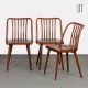 Set of 3 vintage chairs by Antonin Suman for Ton, 1960s - Eastern Europe design