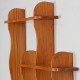 Vintage wooden shelf, 1960 - 