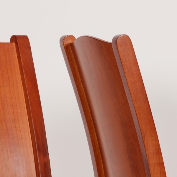 Ensemble de 4 chaises, modèle Placide of the Wood par Starck, 1989 - Design Français