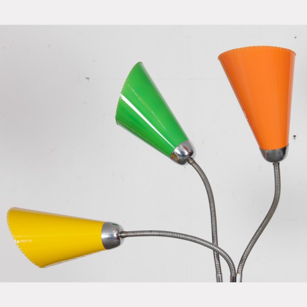 Lampadaire vintage en métal édité par Lidokov, vers 1960 - Design d'Europe de l'Est