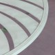 Round metal garden table, 1990s - 
