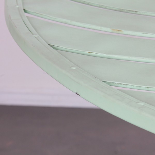 Round metal garden table, 1990s - 
