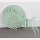 Round metal garden table, 1990s - 