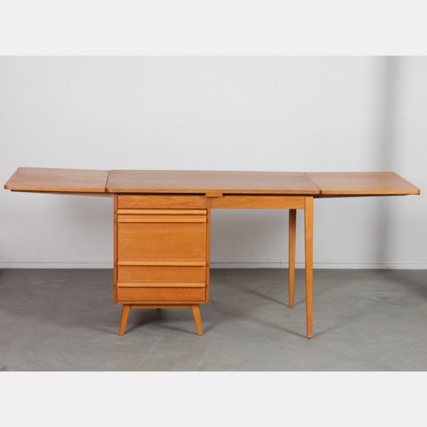 Bureau vintage en chêne, 1960 - 