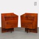 Pair of vintage nightstands dating from the 1960s - Eastern Europe design