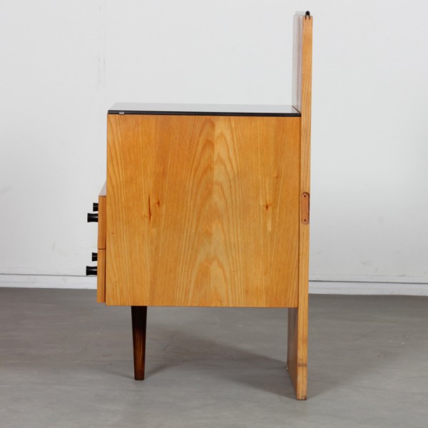 Night table by Mojmir Pozar for UP Zavody, 1960s - Eastern Europe design