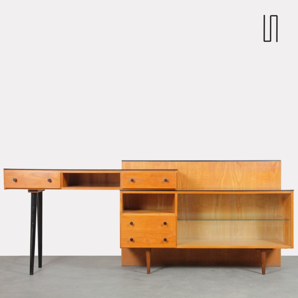 Desk by Mojmir Pozar for UP Zavody, 1960s - Eastern Europe design