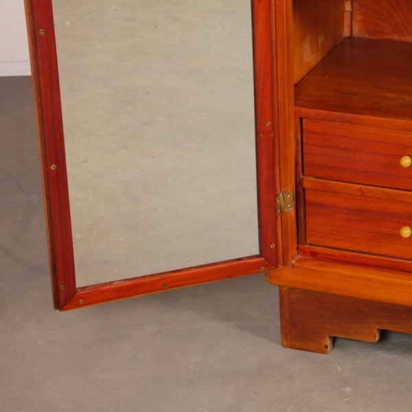 Small wooden wardrobe from the 1940s - 