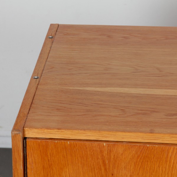 Vintage oak chest of drawers by Jiri Jiroutek, model U-458, 1960s - 
