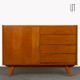 Vintage oak storage unit by Jiri Jiroutek, model U-458, 1960s - Eastern Europe design