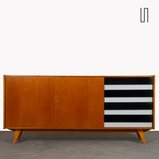 Enfilade en chêne par Jiri Jiroutek, modèle U-460, 1960 - 