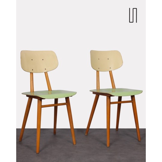 Pair of chairs from Eastern Europe for Ton, 1960s - Eastern Europe design