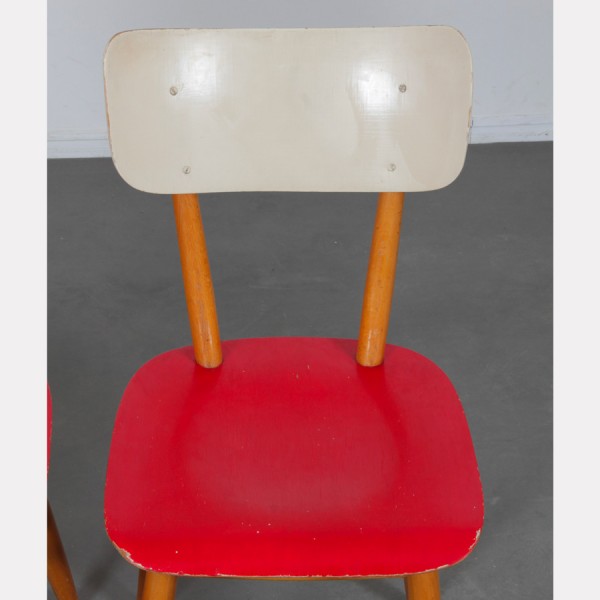 Pair of chairs produced by Ton in the 1960s - Eastern Europe design