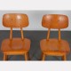 Suite de 3 chaises produites par Ton, 1960 - Design d'Europe de l'Est