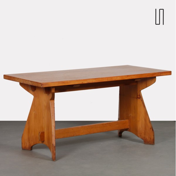 Table de repas par Jacob Kielland-Brandt pour I. Christiansen, 1960 - Design Scandinave