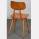 Wooden chair produced by Ton, 1960s - Eastern Europe design