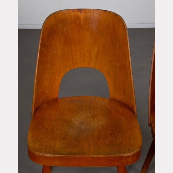 Pair of chairs by Oswald Haerdtl for Ton, 1960s - Eastern Europe design