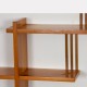Vintage wooden shelf from the 1960s - 