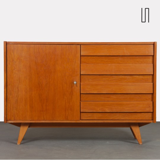 Commode vintage par Jiroutek pour Interier Praha, modèle U-458, 1960 - Design d'Europe de l'Est