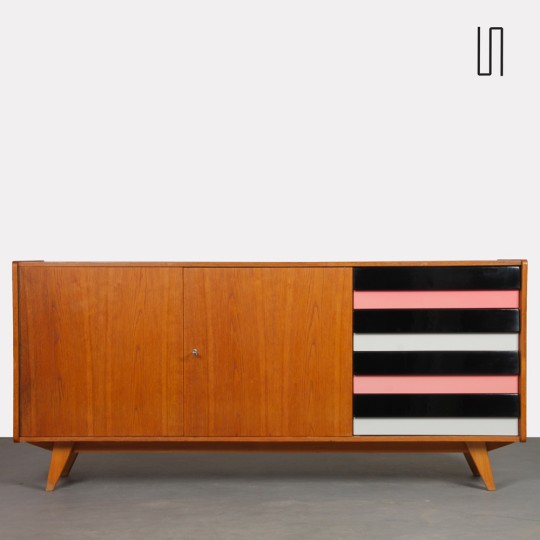 Enfilade en chêne par Jiri Jiroutek, modèle U-460, 1960 - 