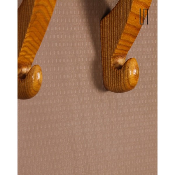 Czech coat rack for Kovo Drevo Prerov, 1964 - Eastern Europe design