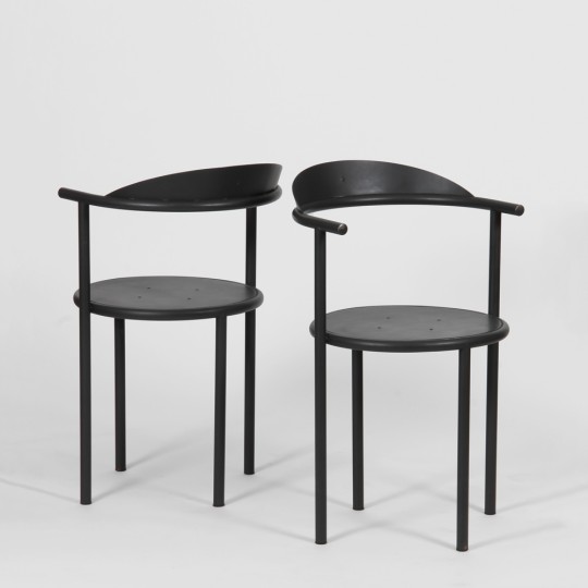 Pair of Hashwood chairs by Philippe Starck, 1987 - 