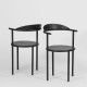 Pair of Hashwood chairs by Philippe Starck, 1987 - 